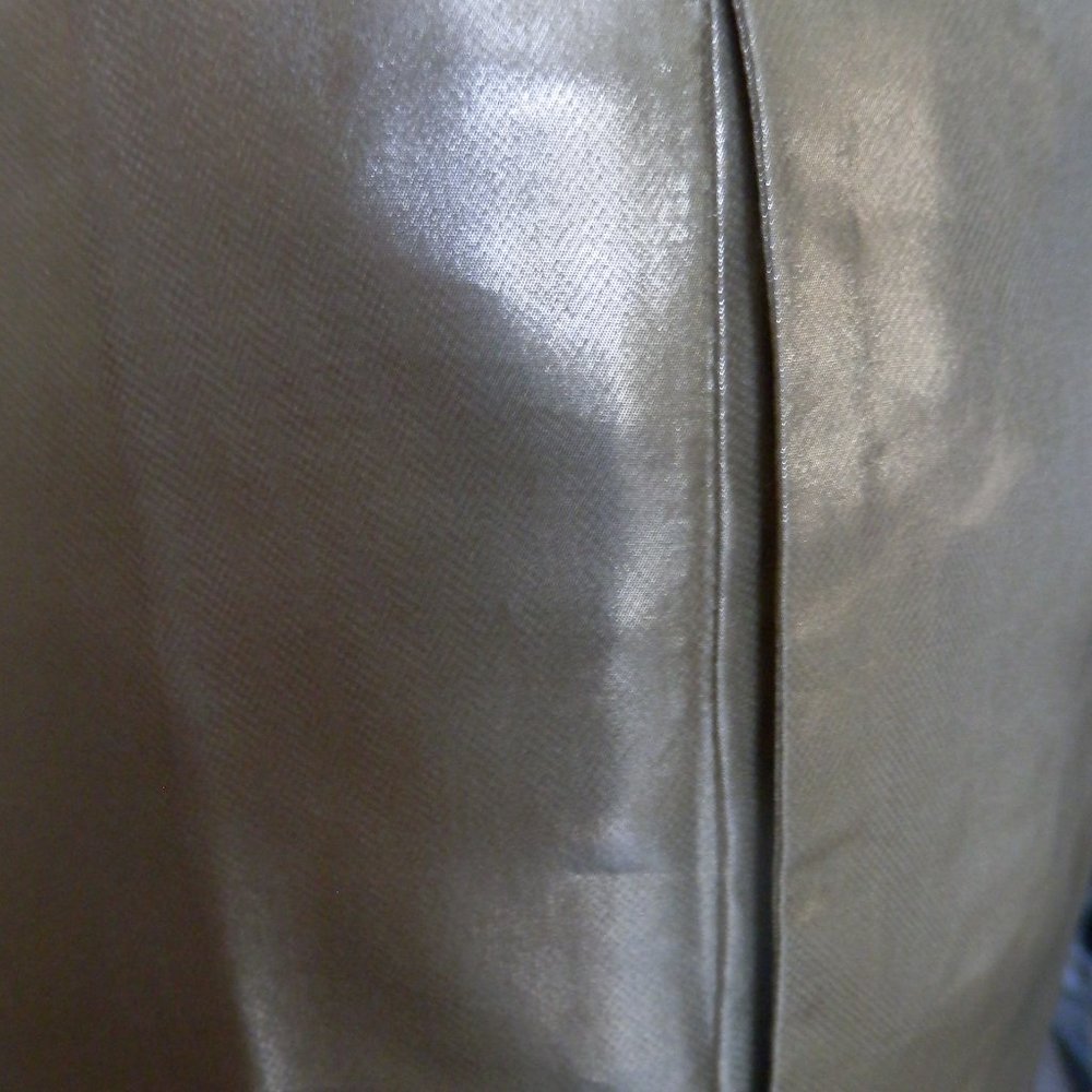 J. Crew Metallic Gold Silk Mini Skirt - Picture 5 of 5